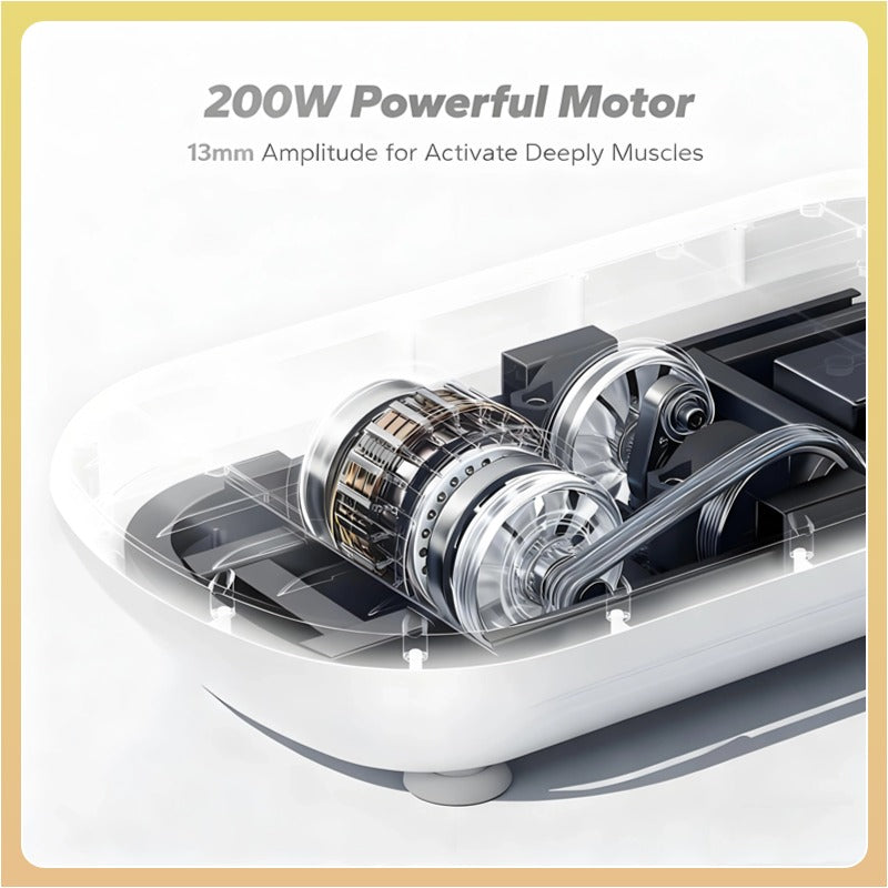 【Direct Deal🎁】Easy Slim Vibration Plate Exercise Machine (Sit & Lose) + Free Gift!