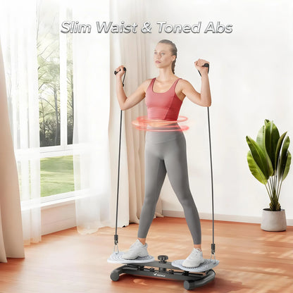 Portable Waist Twister: Tone Your Core, Massage Your Feet—Anywhere at Home