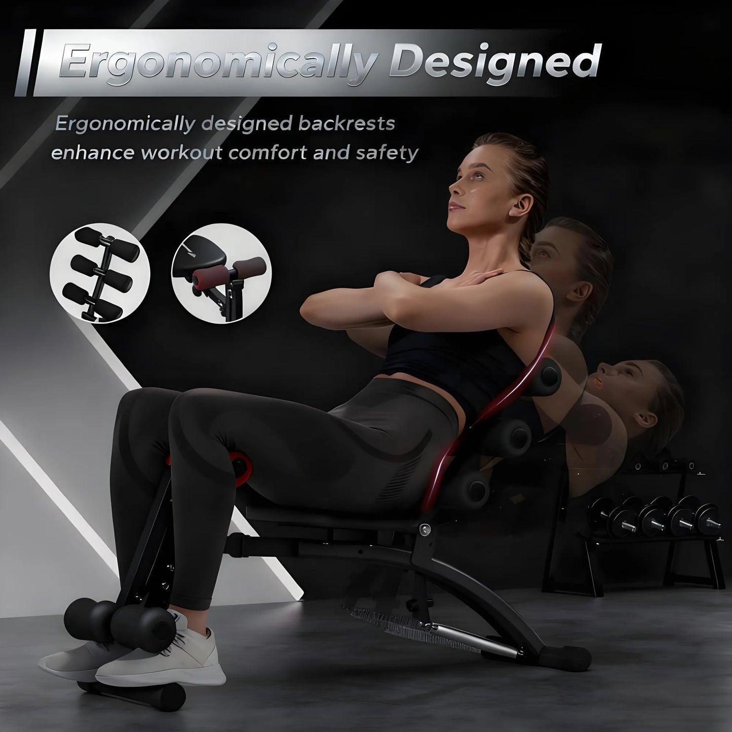 Ultimate Ergonomic Ab Machine: Elevate Your Core Workout Experience