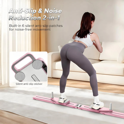 Multi-Functional Split Exercise Board: Full-Body Workouts in One Compact Device