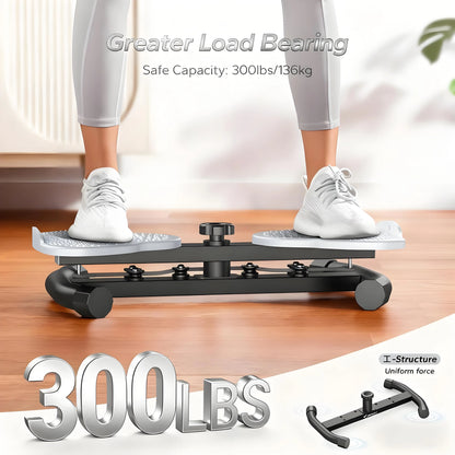 Portable Waist Twister: Tone Your Core, Massage Your Feet—Anywhere at Home