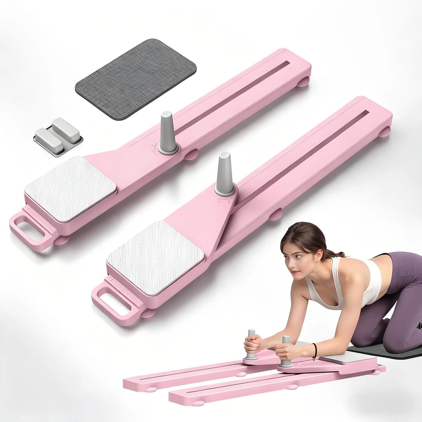 Multi-Functional Split Exercise Board: Full-Body Workouts in One Compact Device