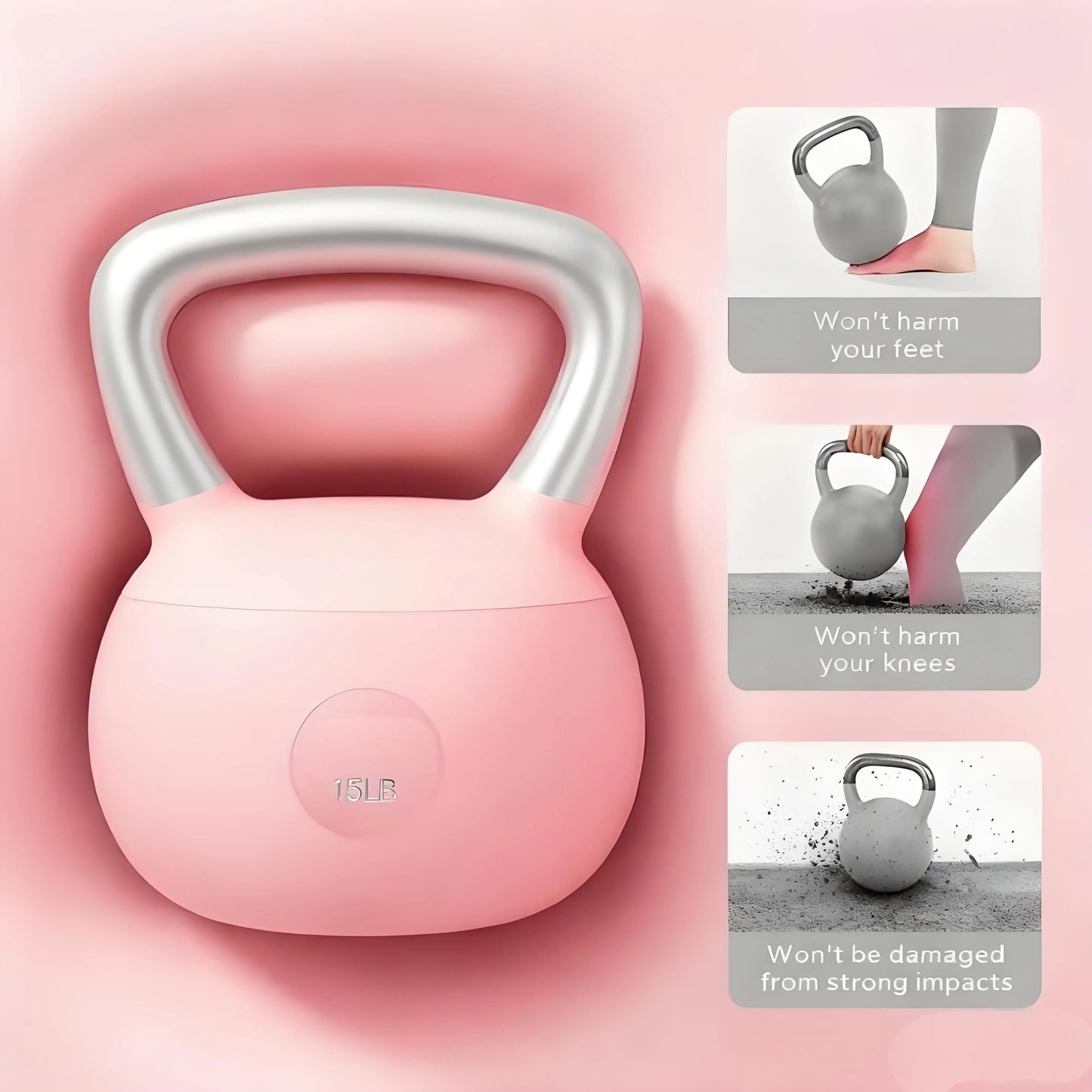 Soft Kettlebell: Floor-Friendly, Safe Fitness for Home Workouts