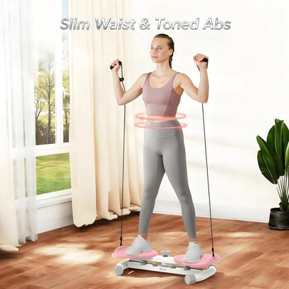 Portable Waist Twister: Tone Your Core, Massage Your Feet—Anywhere at Home